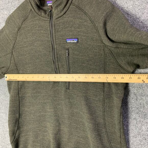 Patagonia better sweater 1/4 zip men’s size large  jacket - Picture 3 of 8